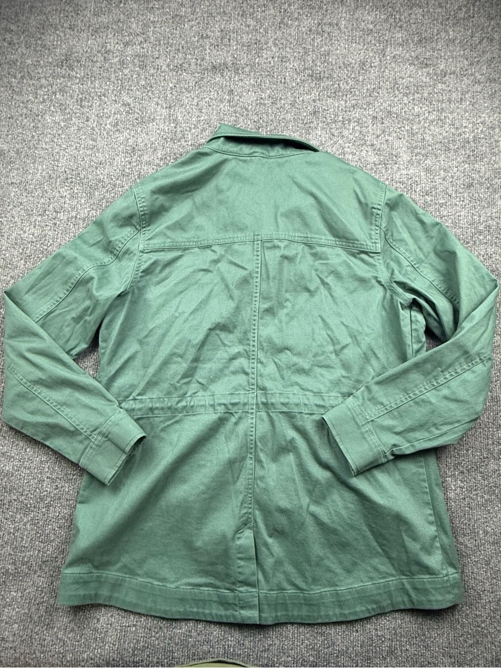 Great Condition! L.L. Bean Lightweight Green Utility Jacket - Women, Size Medium - Picture 2 of 10